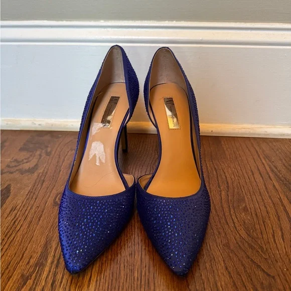 INC International Concepts | Shoes | Inc International Concepts Blue  Sparkly Heels | Poshmark